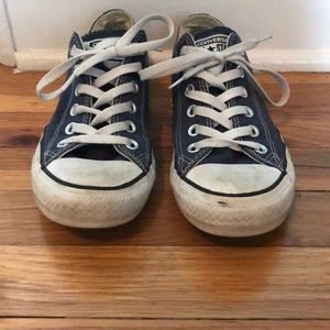 Navy blue Converse